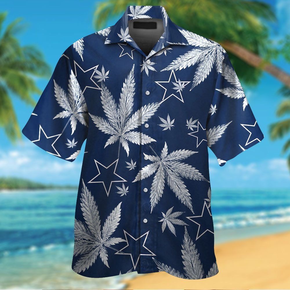 Dallas Cowboys Short Sleeve Button Up Tropical Hawaiian Shirt VER026 Unisex T-shirt, Sweatshirt, Hoodie, Long Sleeve Tee - T-Shirt, Sweatshirt, Hoodie