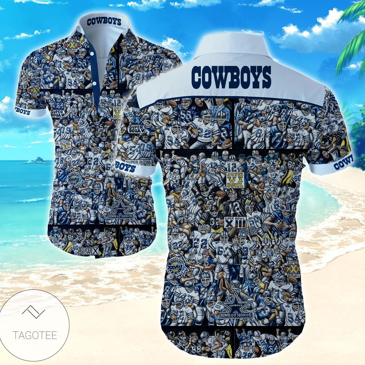 Dallas Cowboys Sport Hawaiian Shirts Funny Shirts Unisex T-shirt, Sweatshirt, Hoodie, Long Sleeve Tee - T-Shirt, Sweatshirt, Hoodie