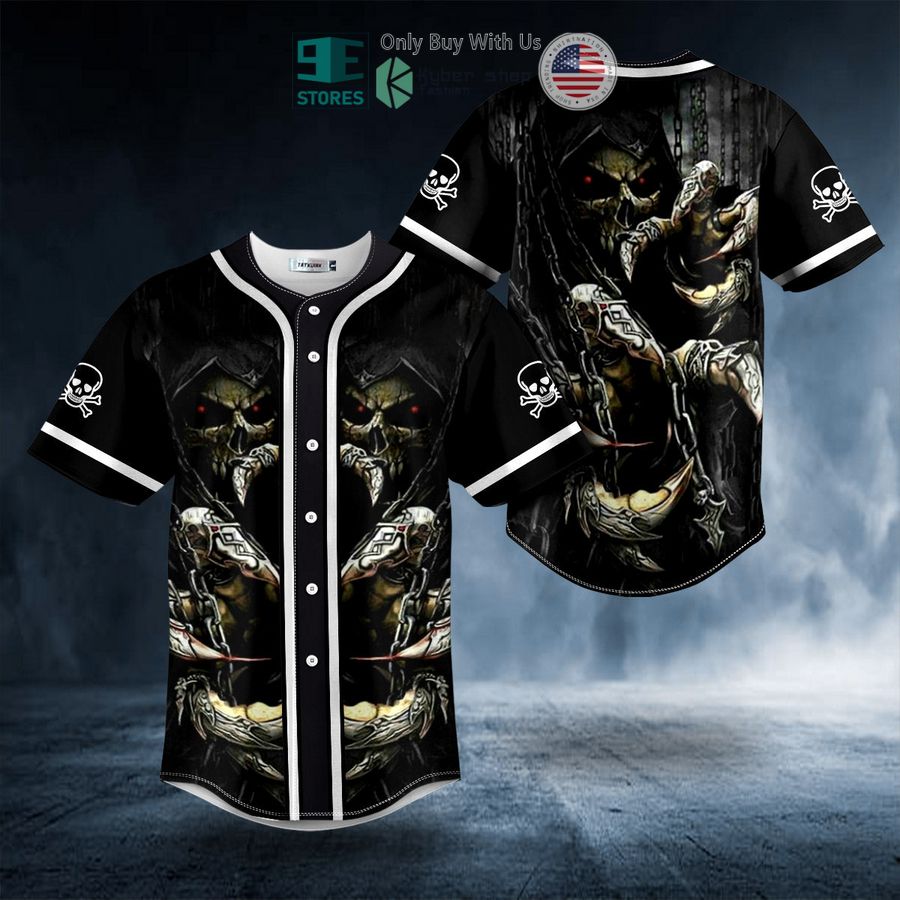 BEST Dark Death Claws Skull Baseball Shirt Unisex T-shirt, Sweatshirt, Hoodie, Long Sleeve Tee - T-Shirt, Sweatshirt, Hoodie
