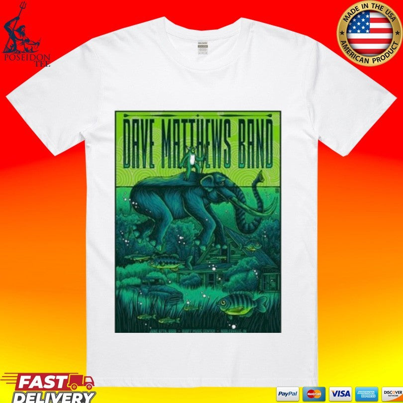 Dave Matthews Band In Noblesville In On June 27 2026 Tour T-shirt Unisex T-shirt, Sweatshirt, Hoodie, Long Sleeve Tee - T-Shirt, Sweatshirt, Hoodie