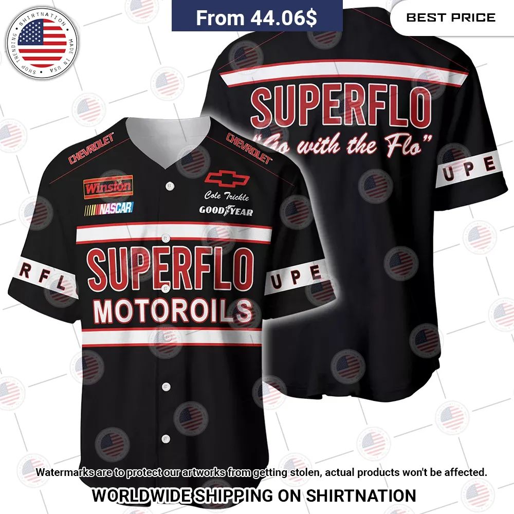 BEST Days of Thunder Superflo Nascar Film Racing Baseball Jerseys Unisex T-shirt, Sweatshirt, Hoodie, Long Sleeve Tee - T-Shirt, Sweatshirt, Hoodie
