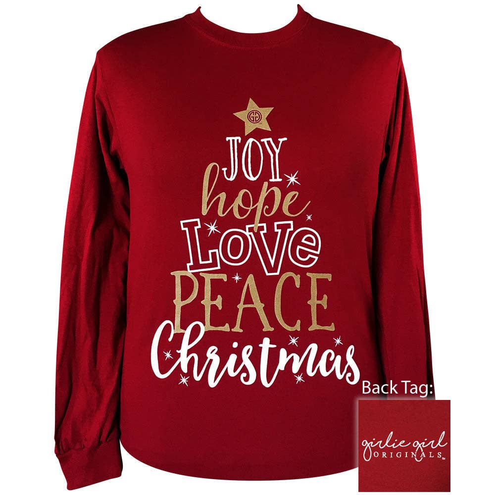 Word Tree-Cardinal LS-2142 Unisex T-shirt, Sweatshirt, Hoodie, Long Sleeve Tee - T-Shirt, Sweatshirt, Hoodie