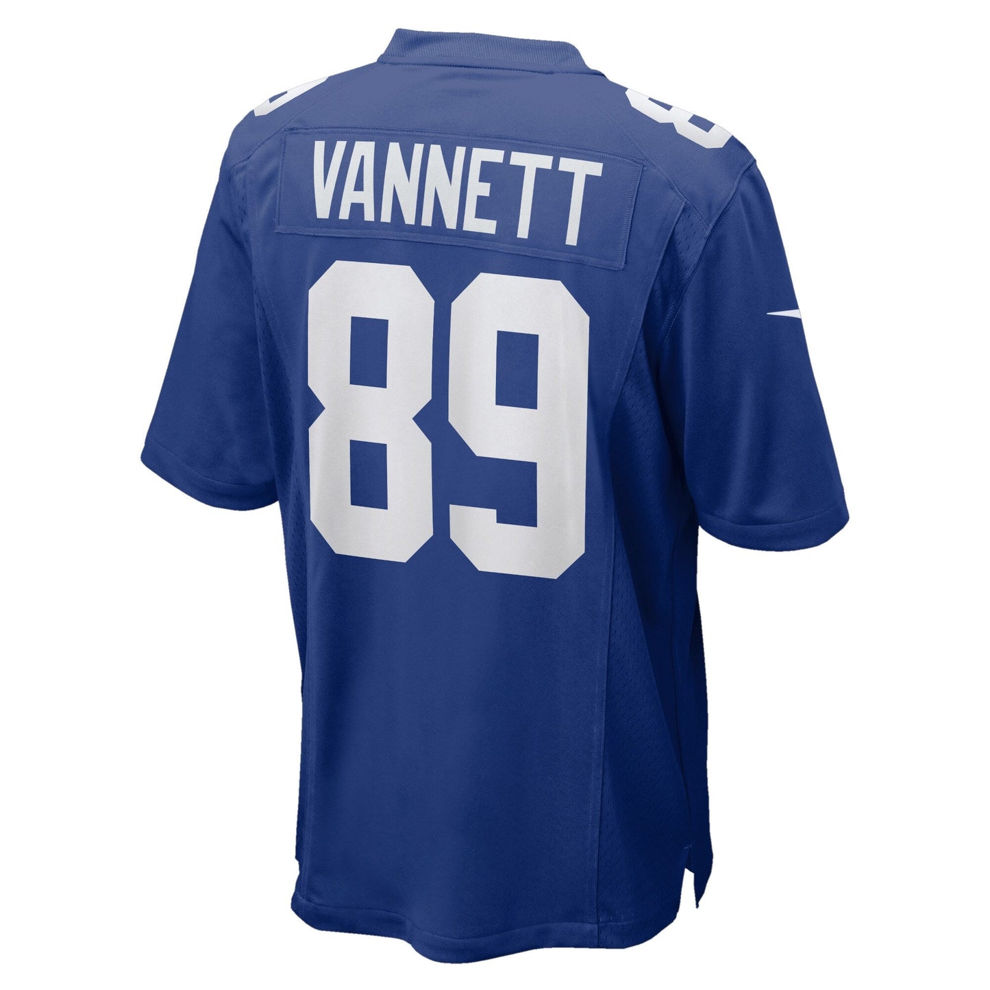 Nick Vannett New York Giants Home Game Jersey - Royal football jersey product view 3