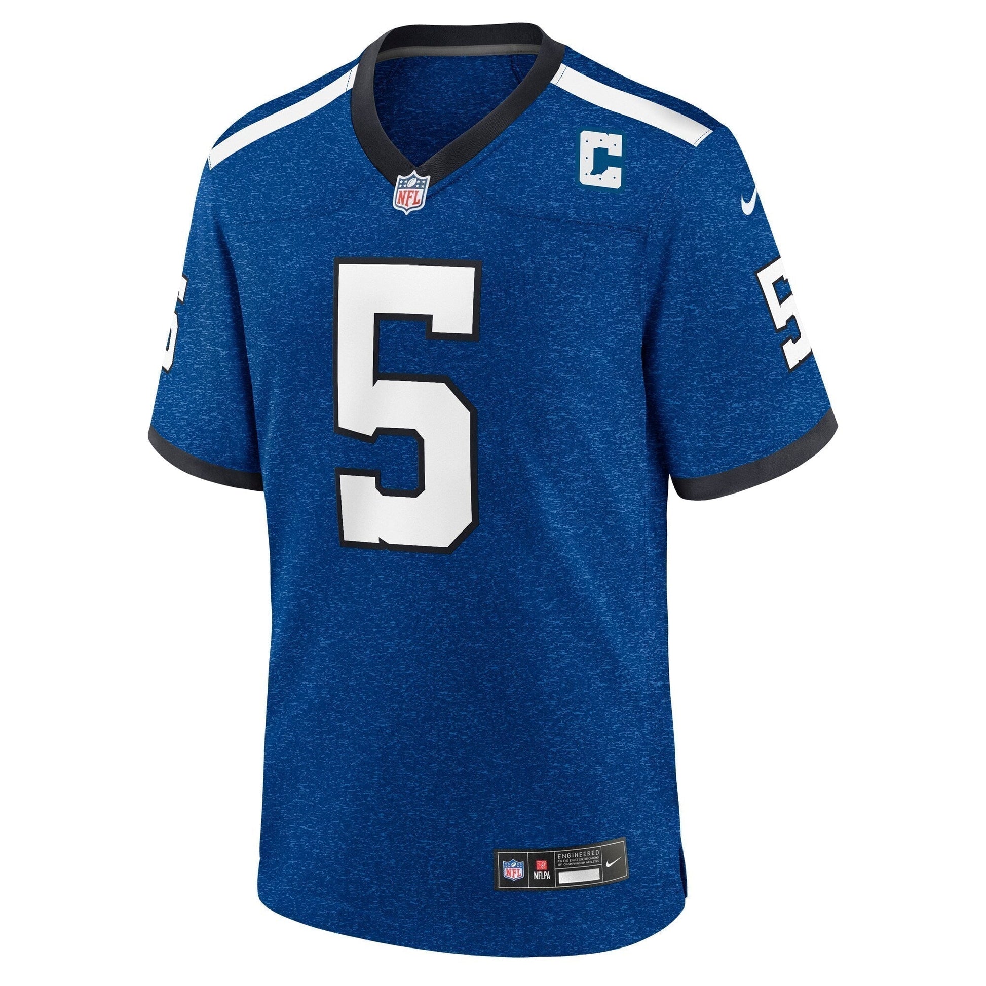 Anthony Richardson Indianapolis Colts Indiana Nights Alternate Game Jersey - Royal football jersey product view 2