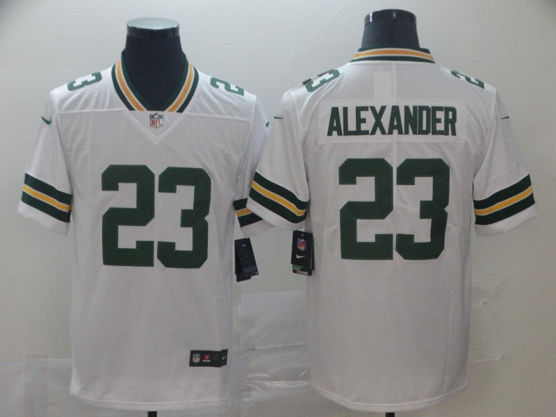 Men's Green Bay Packers Jaire Alexander White Game Jersey football jersey product view 1