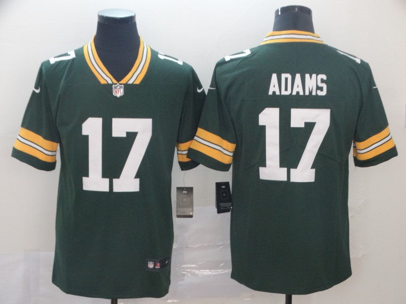 Men's Green Bay Packers Davante Adams Green Team Game Jersey football jersey product view 1
