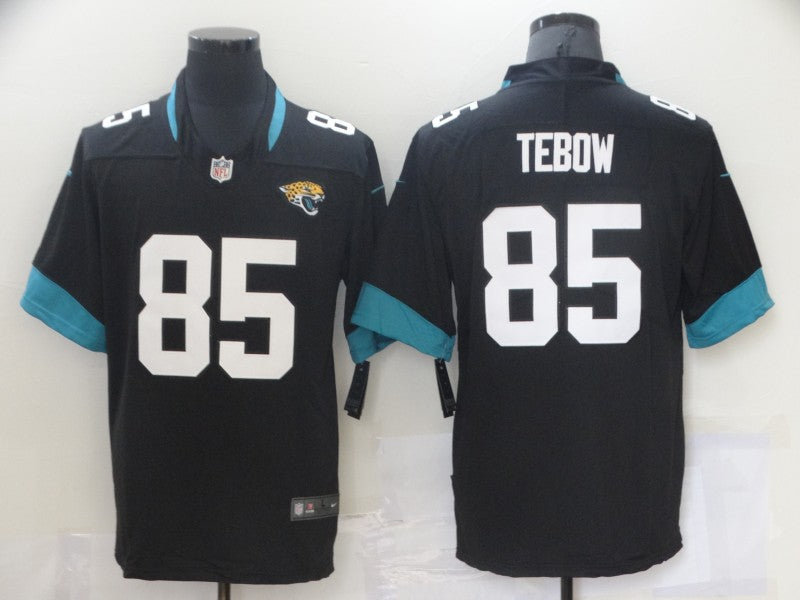 Men's Jacksonville Jaguars Tim Tebow Black Game Jersey football jersey product view 1