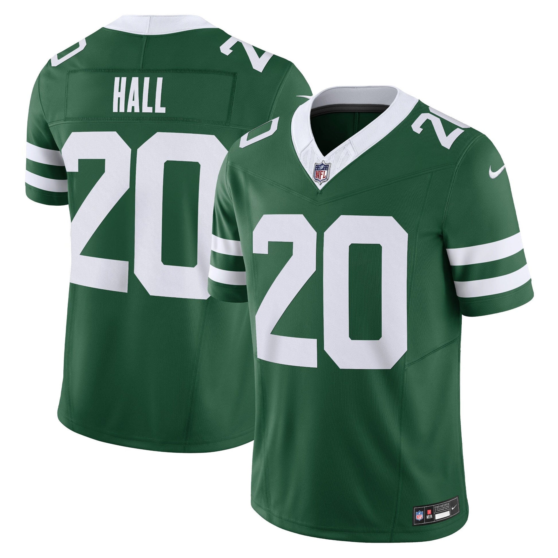Breece Hall New York Jets Vapor F.U.S.E. Limited Jersey - Legacy Green football jersey product view 1