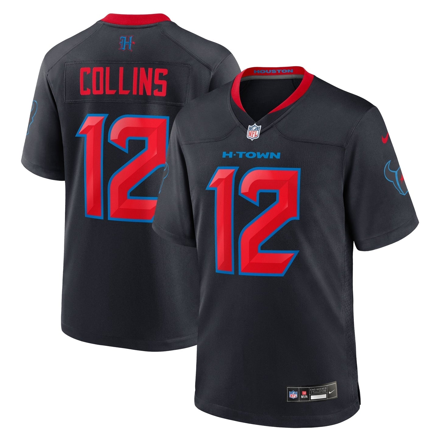 Nico Collins Houston Texans Jersey football jersey product view 1