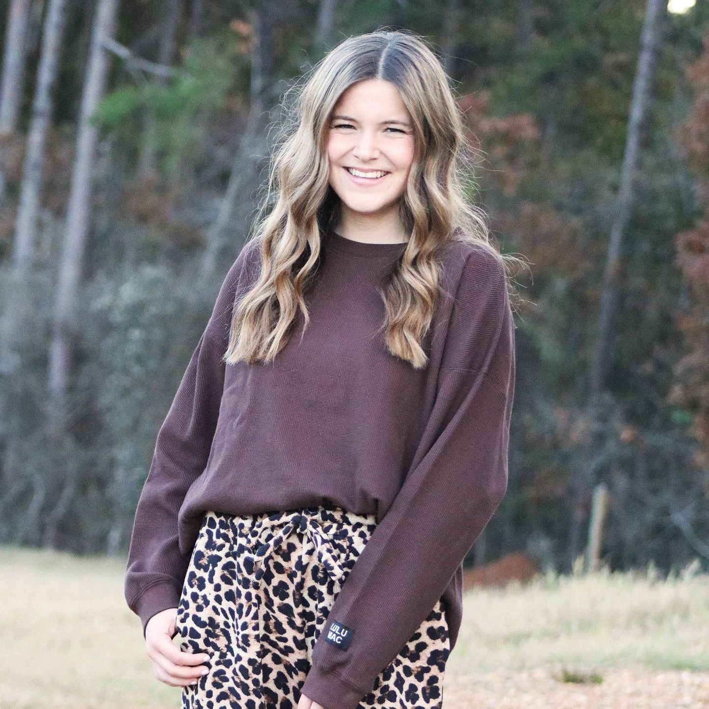 Lm-Waffle Longsleeve Top-Brown Unisex T-shirt, Sweatshirt, Hoodie, Long Sleeve Tee - T-Shirt, Sweatshirt, Hoodie
