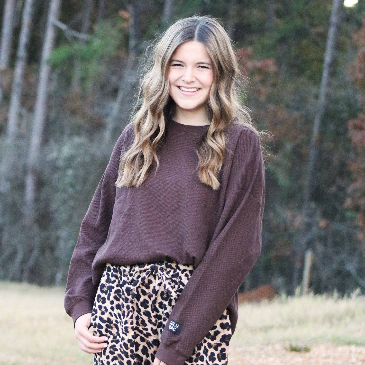 Lm-Waffle Longsleeve Top-Brown Unisex T-shirt, Sweatshirt, Hoodie, Long Sleeve Tee - T-Shirt, Sweatshirt, Hoodie