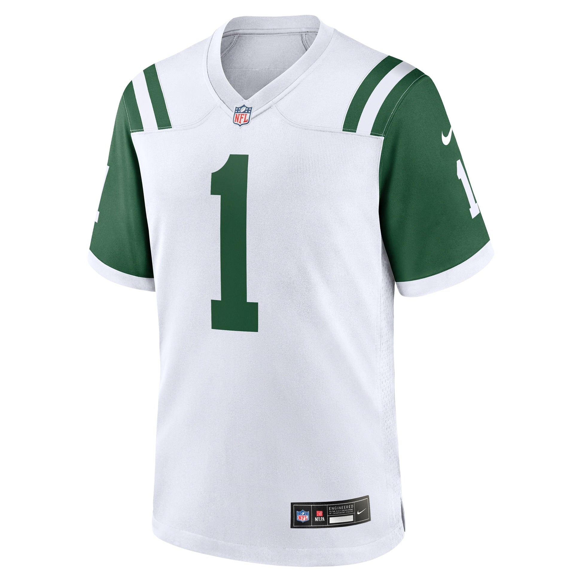 Ahmad Sauce Gardner New York Jets Classic Alternate Game Jersey - White football jersey product view 2