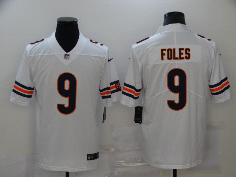 Men's Chicago Bears Nick Foles White Game Jersey football jersey product view 1