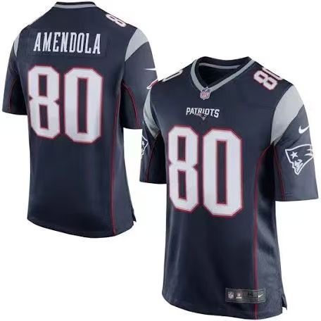 Danny Amendola Navy Blue Men's NFL Jersey football jersey product view 1