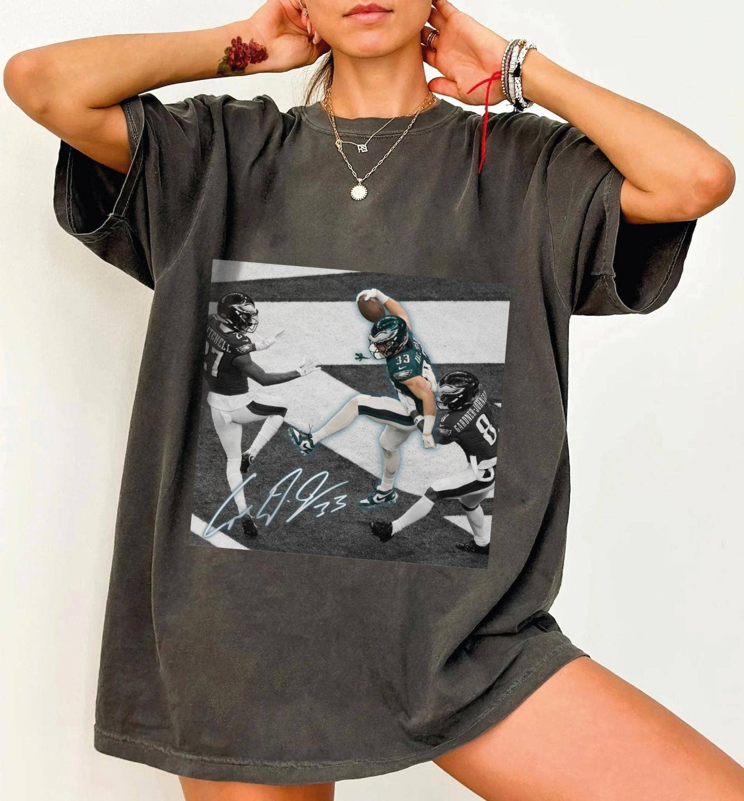 Philadelphia Football Touchdown Gift Sweatshirt Unisex T-shirt, Sweatshirt, Hoodie, Long Sleeve Tee - T-Shirt, Sweatshirt, Hoodie