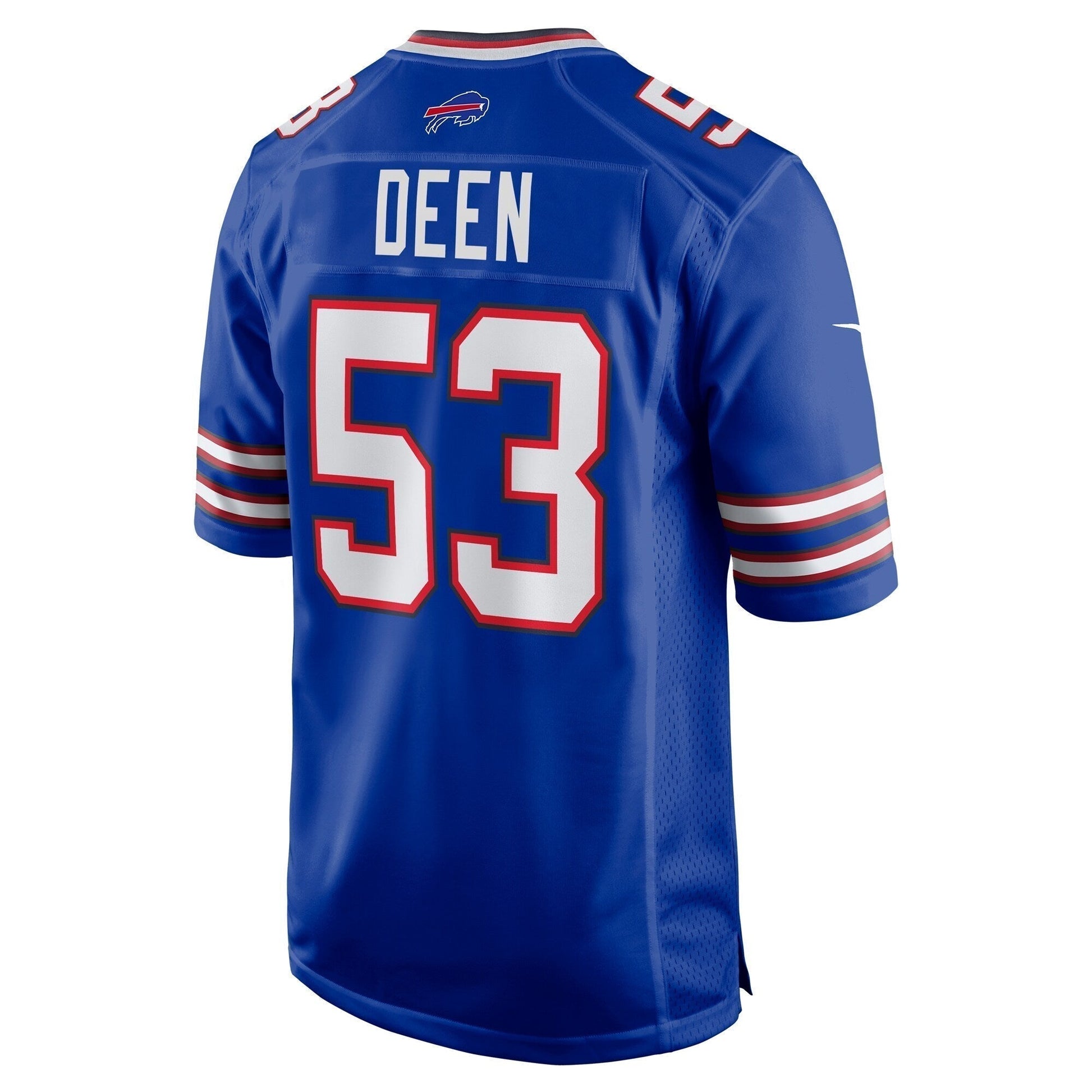 Branson Deen Buffalo Bills Game Jersey - Royal football jersey product view 3