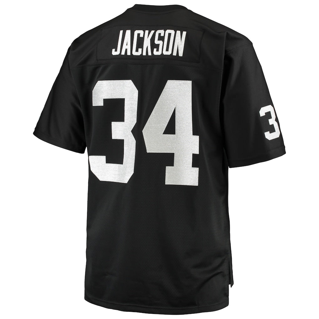 LV.Raiders #34 Bo Jackson Black Legacy Replica Jersey football jersey product view 1