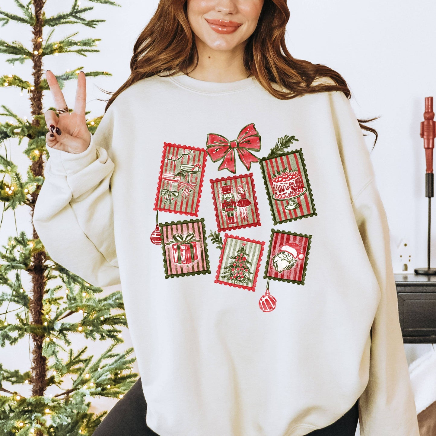 Christmas Sweatshirt, Christmas Apparel, Trendy Christmas Unisex T-shirt, Sweatshirt, Hoodie, Long Sleeve Tee - T-Shirt, Sweatshirt, Hoodie