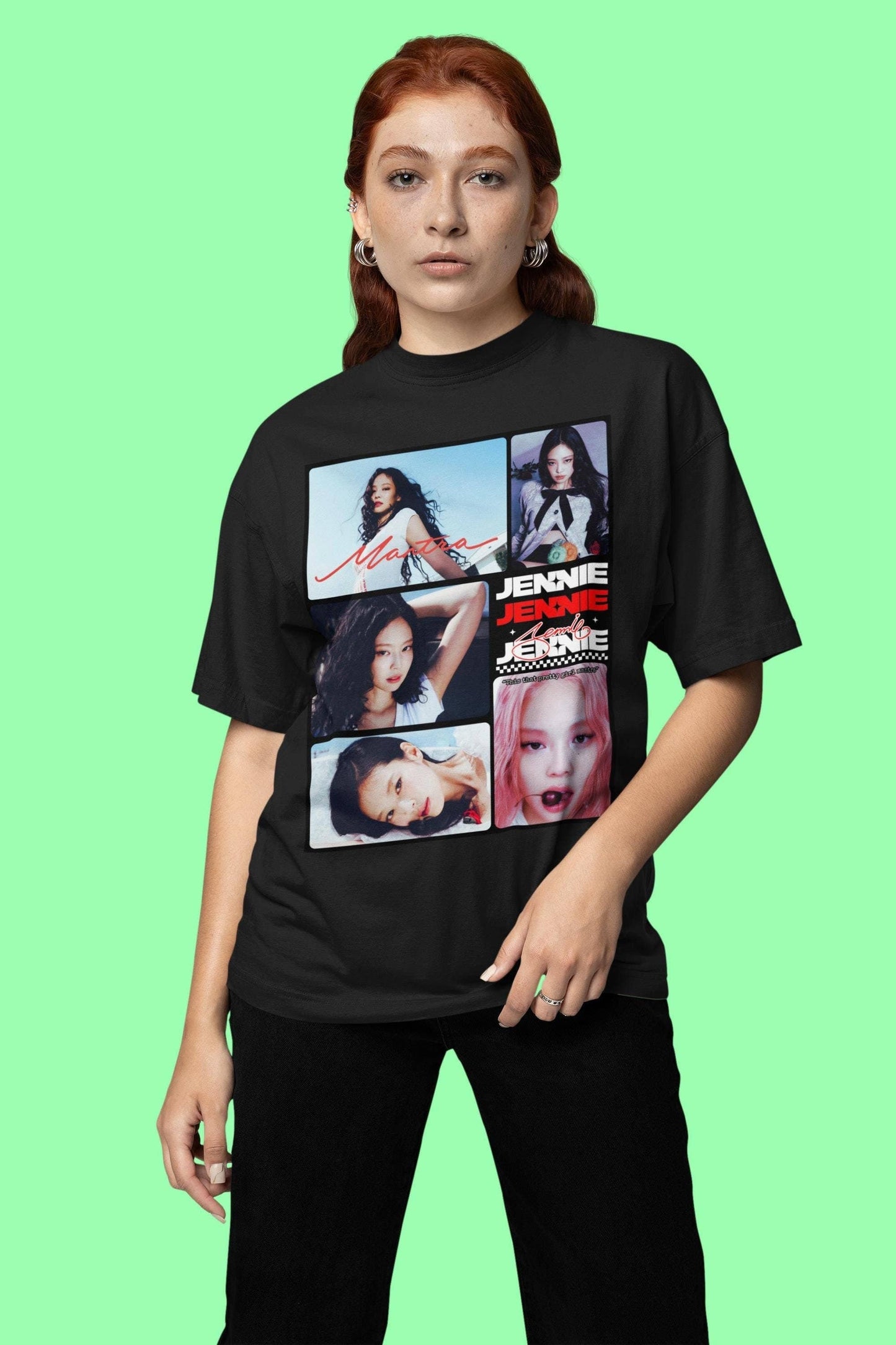 Jennie Mantra Shirt Gift For Bp Fans Blinks Friends Hoodie Unisex T-shirt, Sweatshirt, Hoodie, Long Sleeve Tee - T-Shirt, Sweatshirt, Hoodie