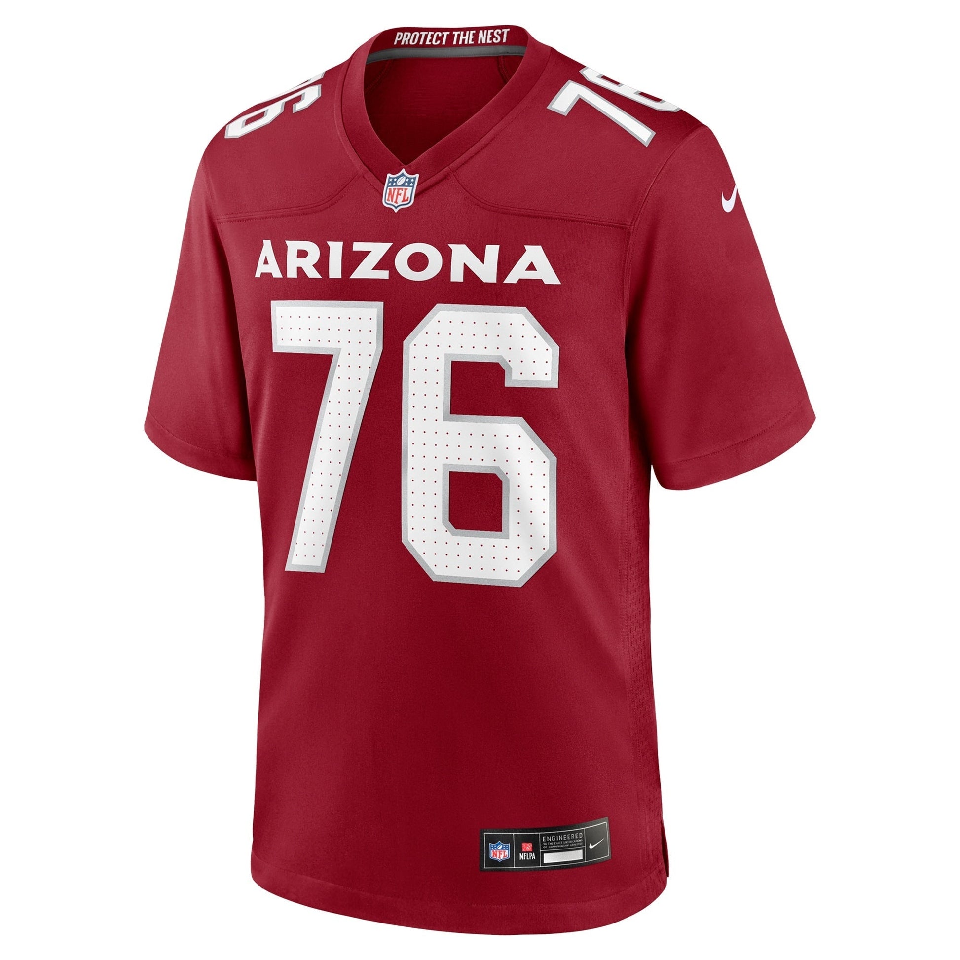 Will Hernandez Arizona Cardinals Team Game Jersey - Cardinal football jersey product view 2