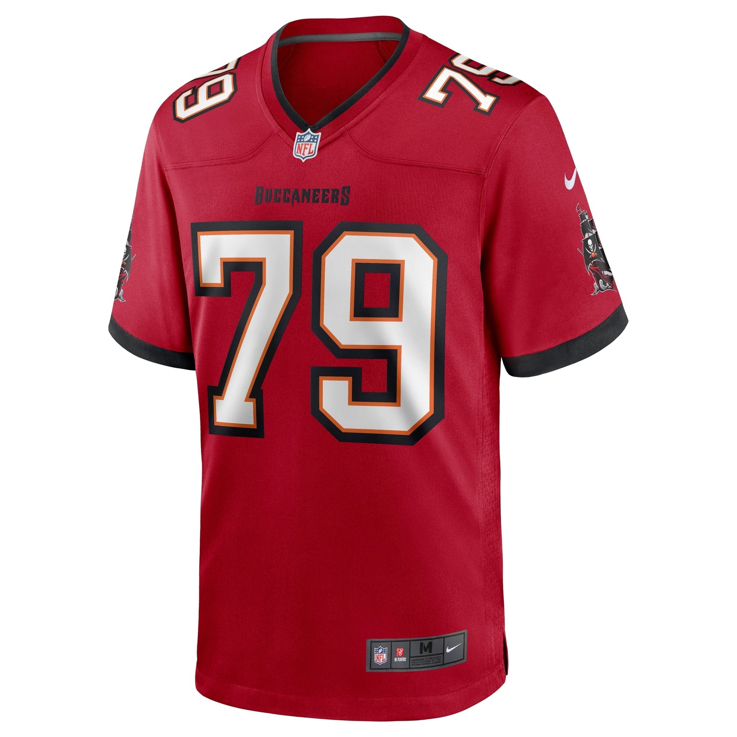 Patrick O'Connor Tampa Bay Buccaneers Game Jersey - Red football jersey product view 2