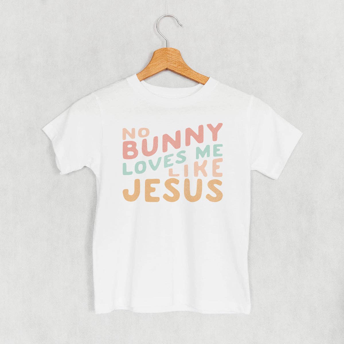 No Bunny Loves Me Like Jesus (Kids) Unisex T-shirt, Sweatshirt, Hoodie, Long Sleeve Tee - T-Shirt, Sweatshirt, Hoodie