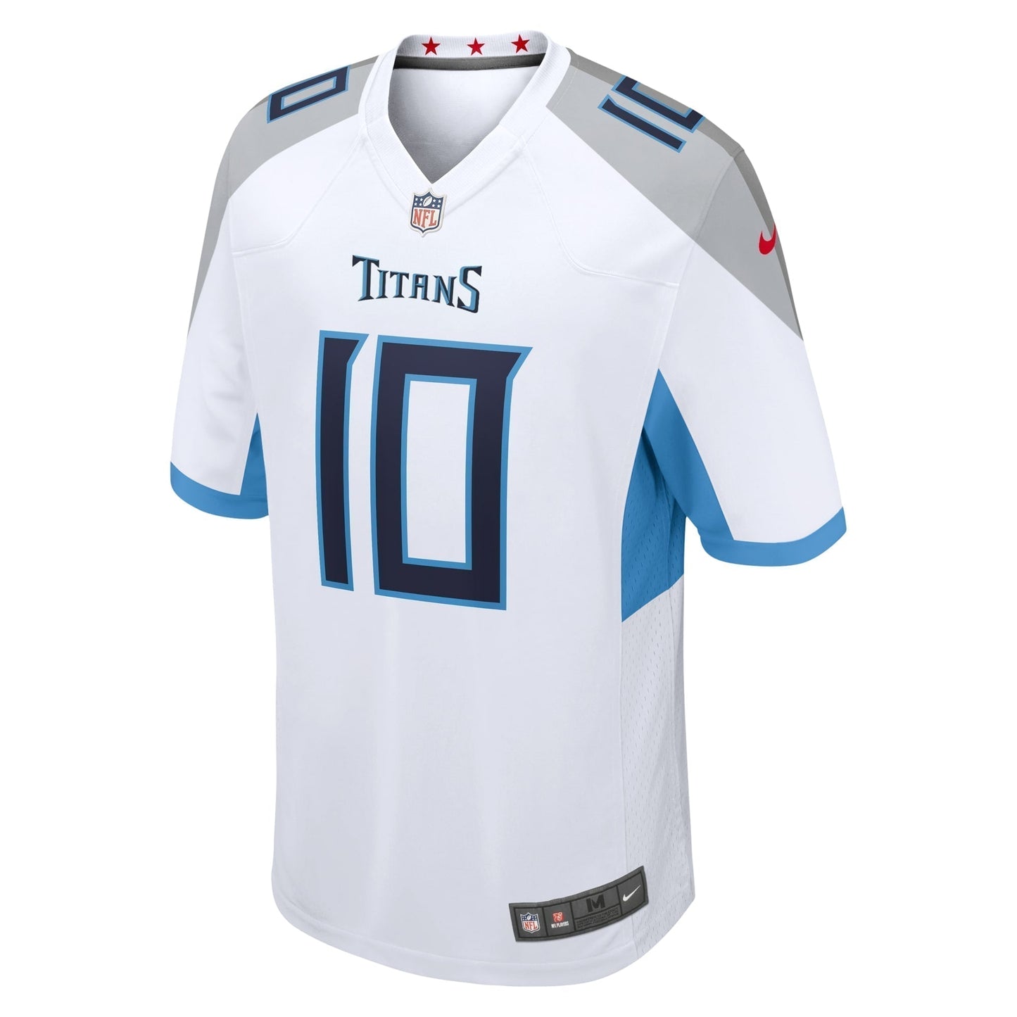 DeAndre Hopkins Tennessee Titans Game Jersey - White football jersey product view 2