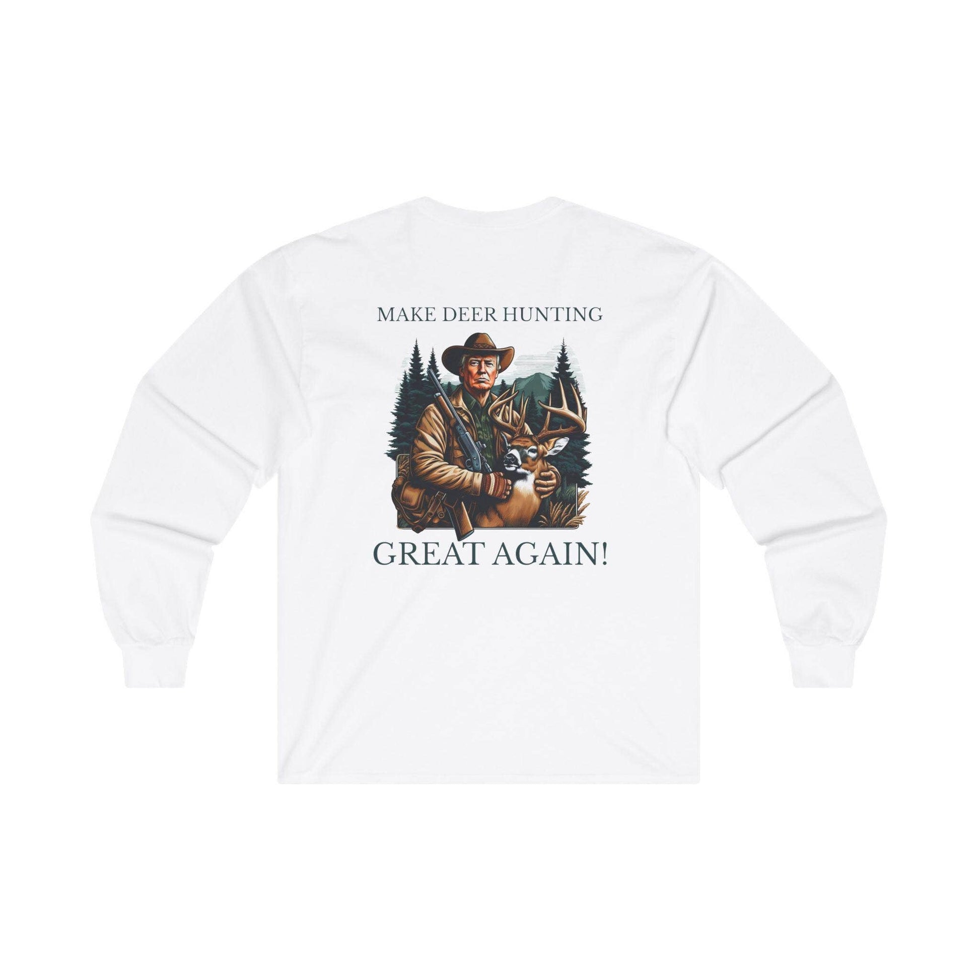 Trump Make Deer Hunting Great Again Long Sleeve T-Shirt Unisex T-shirt, Sweatshirt, Hoodie, Long Sleeve Tee - T-Shirt, Sweatshirt, Hoodie
