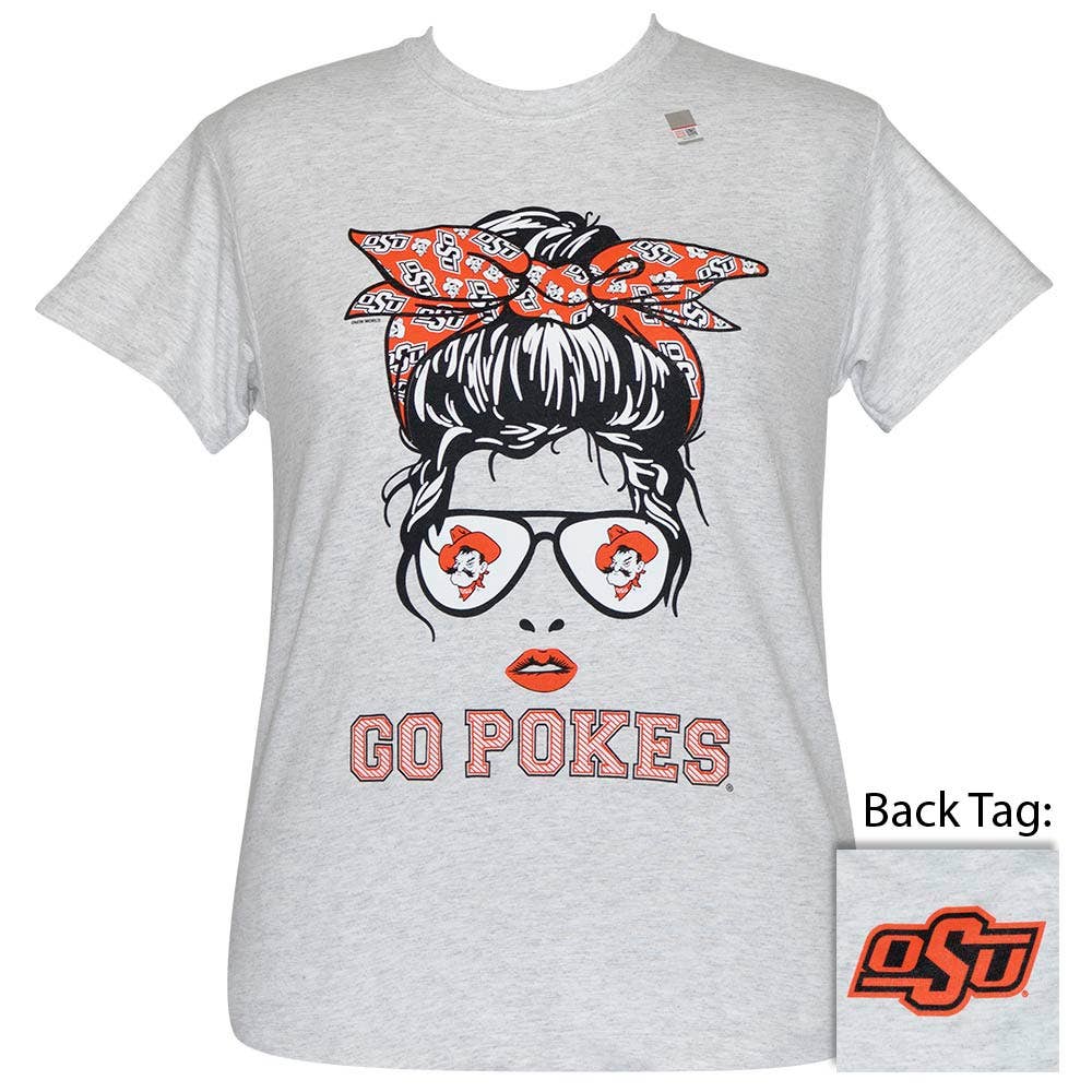 Messy Bun Osu - Ash SS-100 Unisex T-shirt, Sweatshirt, Hoodie, Long Sleeve Tee - T-Shirt, Sweatshirt, Hoodie