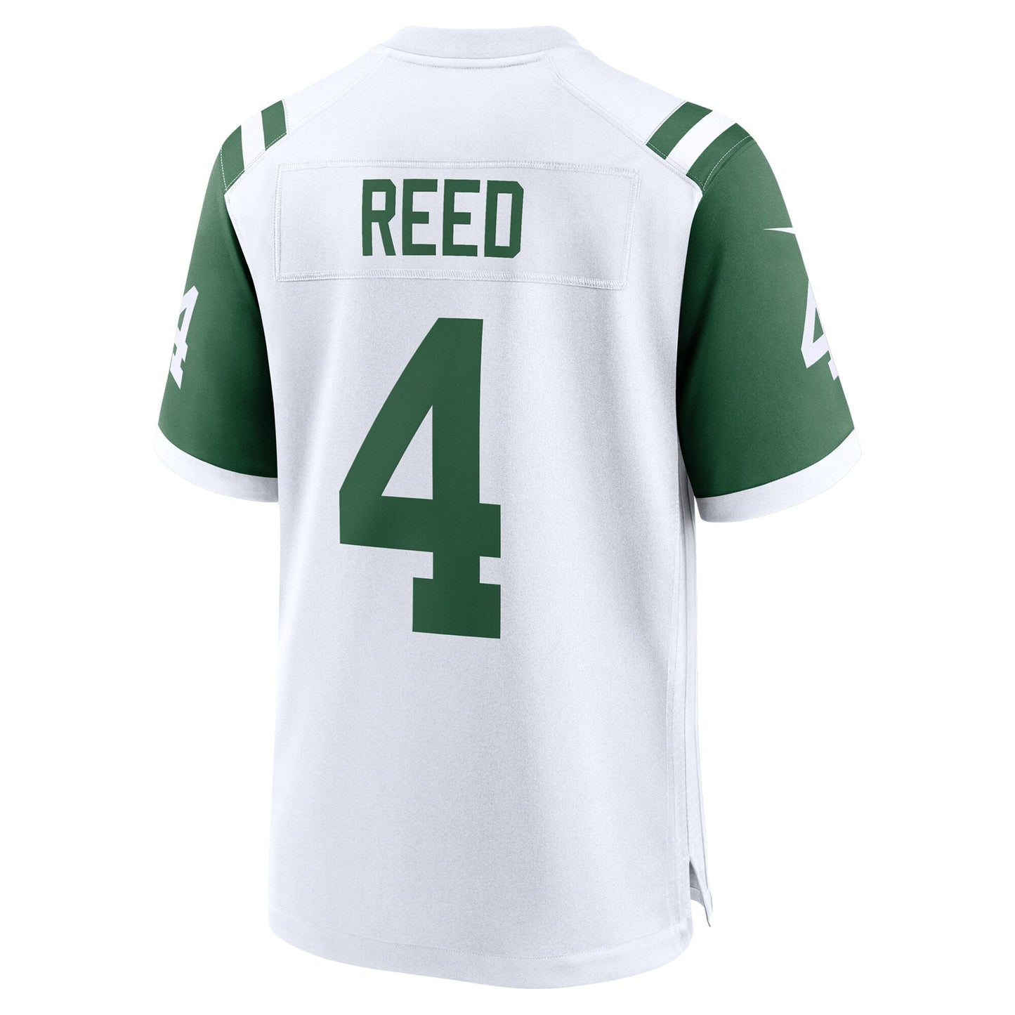 D.J. Reed New York Jets Classic Alternate Game Jersey - White football jersey product view 3
