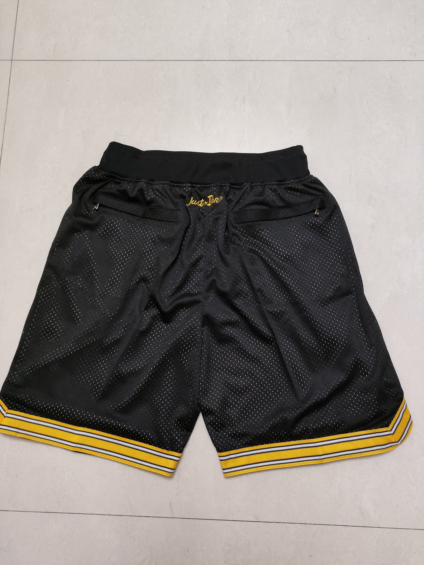 JUST DON Pittsburgh Steelers Pocket Shorts football jersey product view 2