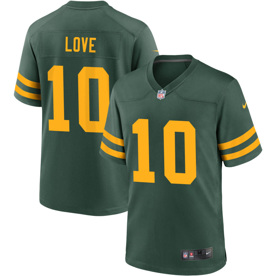 Jordan Love Green Bay Packers Jersey football jersey product view 1