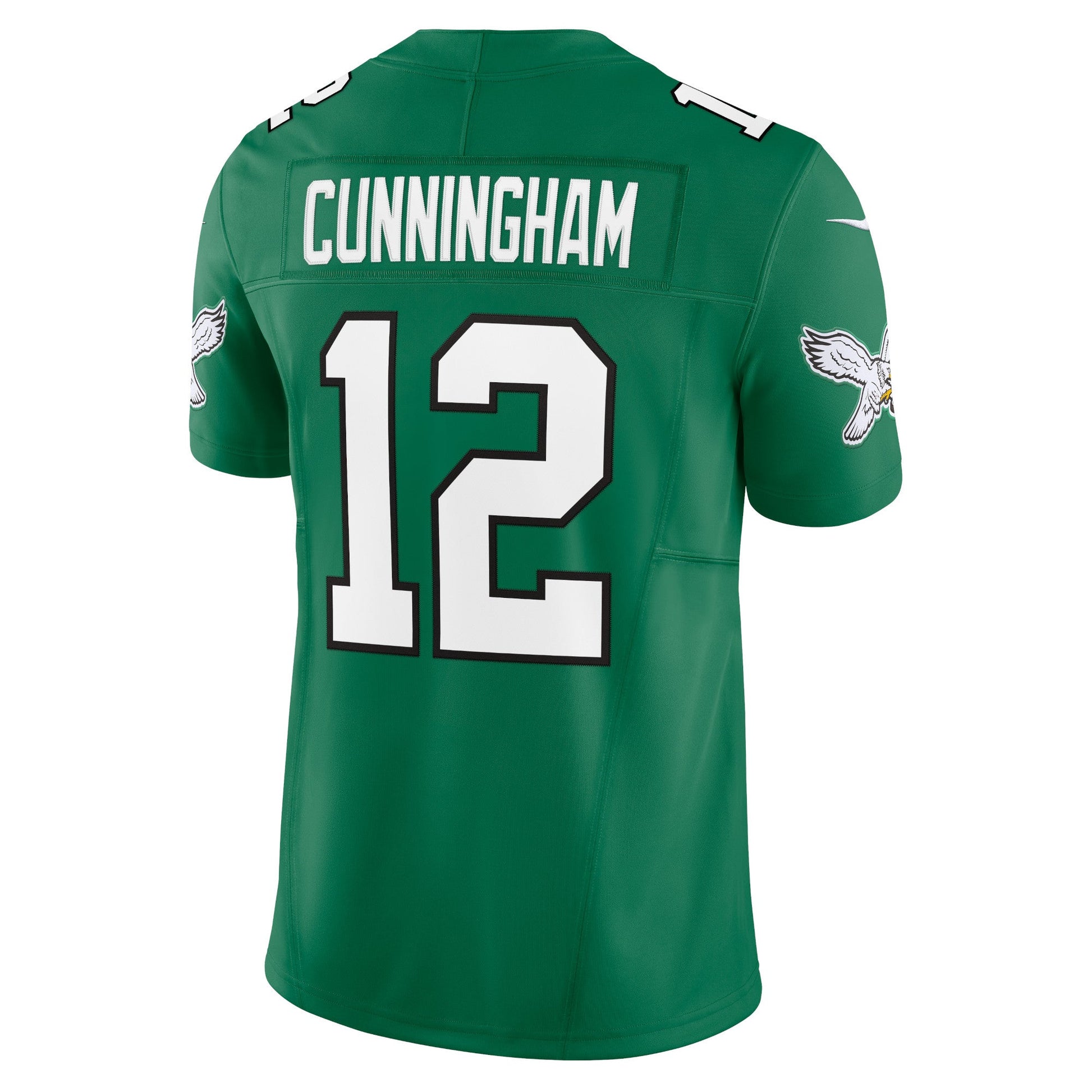 Randall Cunningham Philadelphia Eagles Alternate Vapor F.U.S.E. Limited Jersey - Kelly Green football jersey product view 3