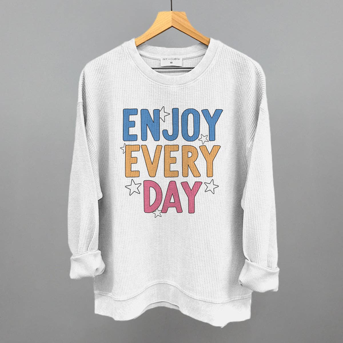 Enjoy Every Day Stars Unisex T-shirt, Sweatshirt, Hoodie, Long Sleeve Tee - T-Shirt, Sweatshirt, Hoodie