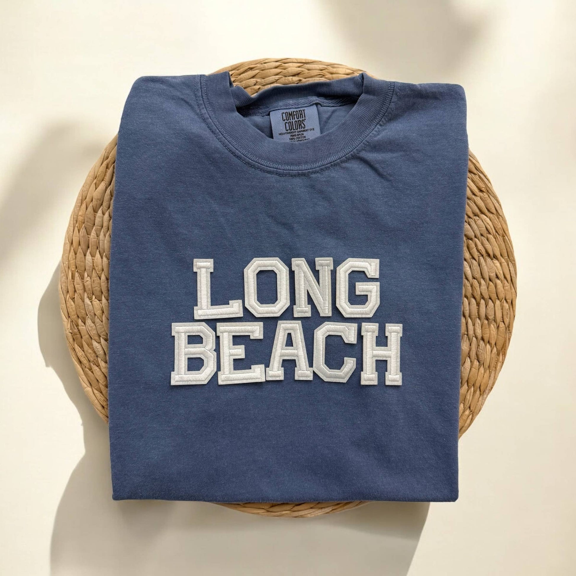 Comfort Colors Long Beach California Short Sleeve Shirt Unisex T-shirt, Sweatshirt, Hoodie, Long Sleeve Tee - T-Shirt, Sweatshirt, Hoodie
