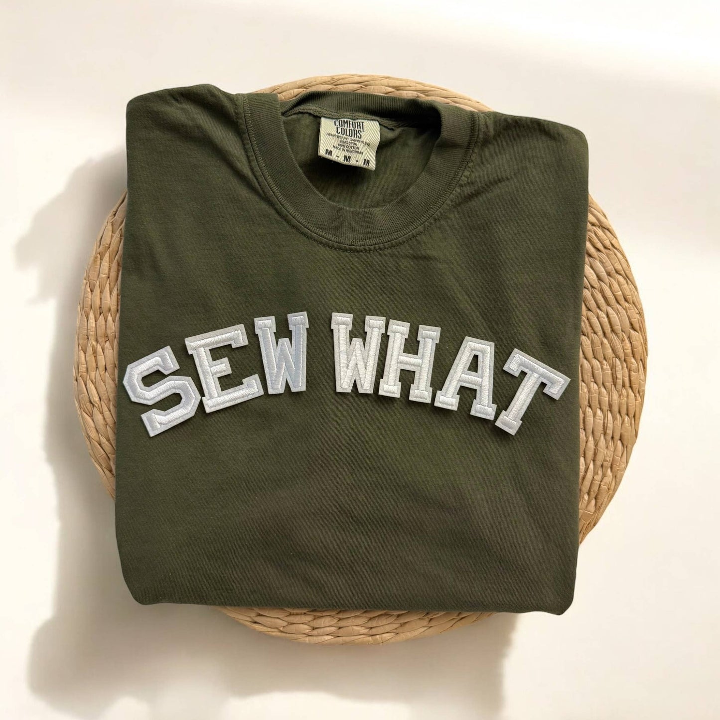 Sew What Comfort Colors Short Sleeve Shirt, Sewing Shirt Unisex T-shirt, Sweatshirt, Hoodie, Long Sleeve Tee - T-Shirt, Sweatshirt, Hoodie