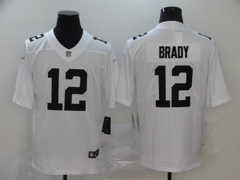 Men's Tampa Bay Buccaneers Tom Brady White Alternate Game Jersey football jersey product view 1