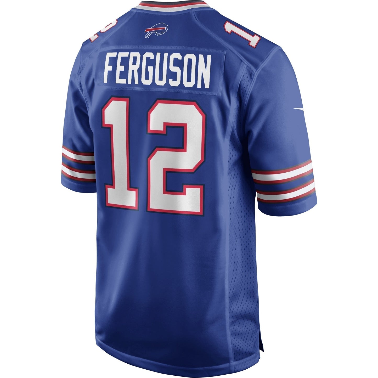 Joe Ferguson Buffalo Bills Game Retired Jersey - Royal football jersey product view 3