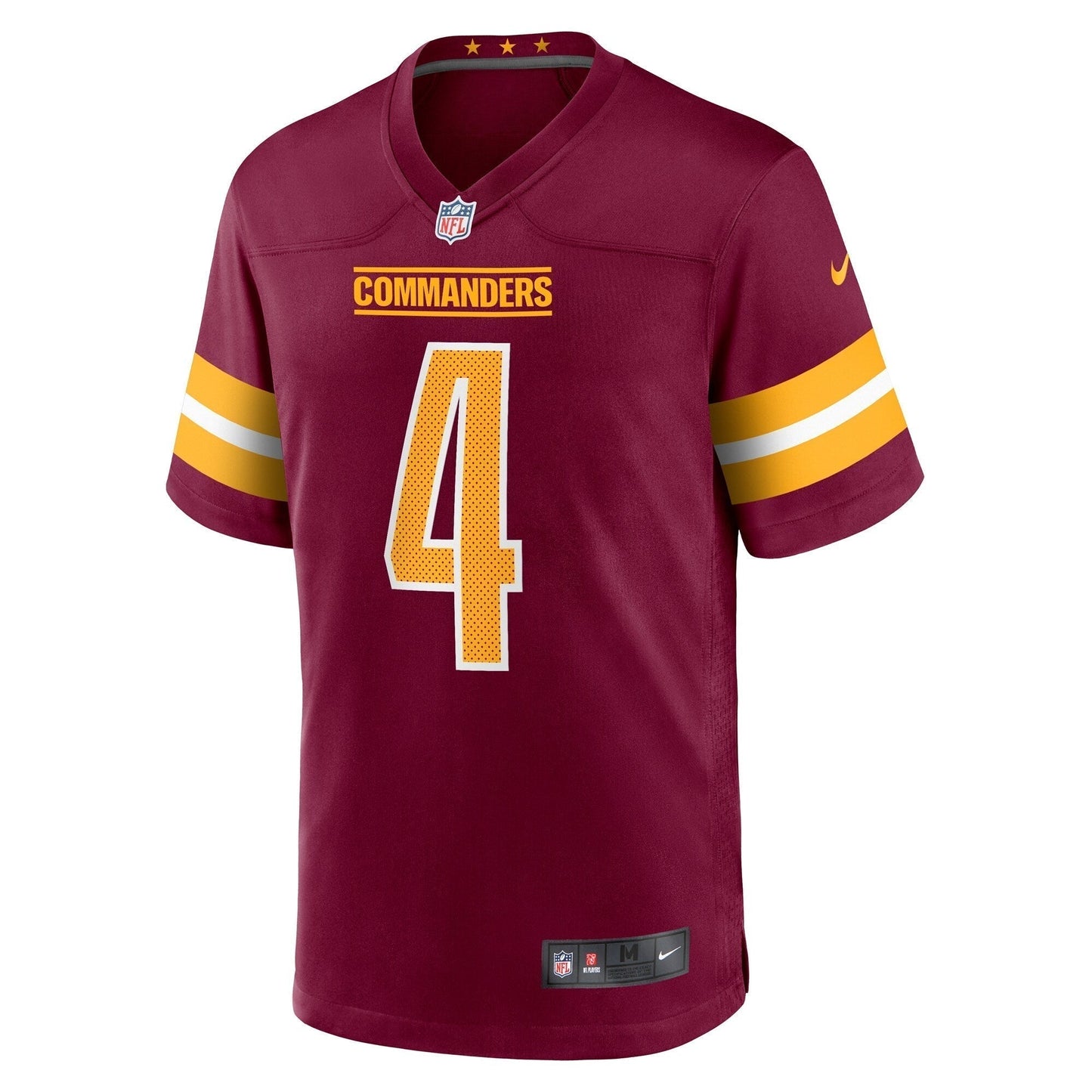 Frankie Luvu Washington Commanders Game Jersey - Burgundy football jersey product view 2