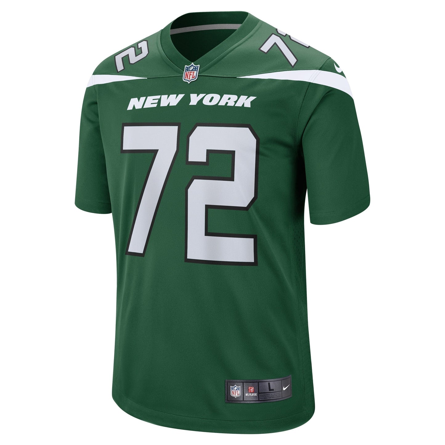 Micheal Clemons New York Jets Game Jersey - Gotham Green football jersey product view 2