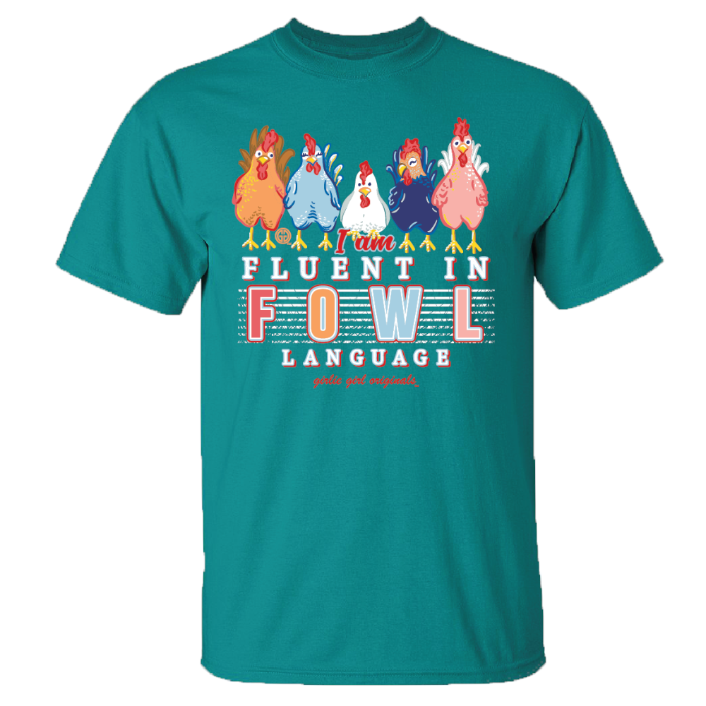 2665 Fowl Language Front-Jade Dome Unisex T-shirt, Sweatshirt, Hoodie, Long Sleeve Tee - T-Shirt, Sweatshirt, Hoodie