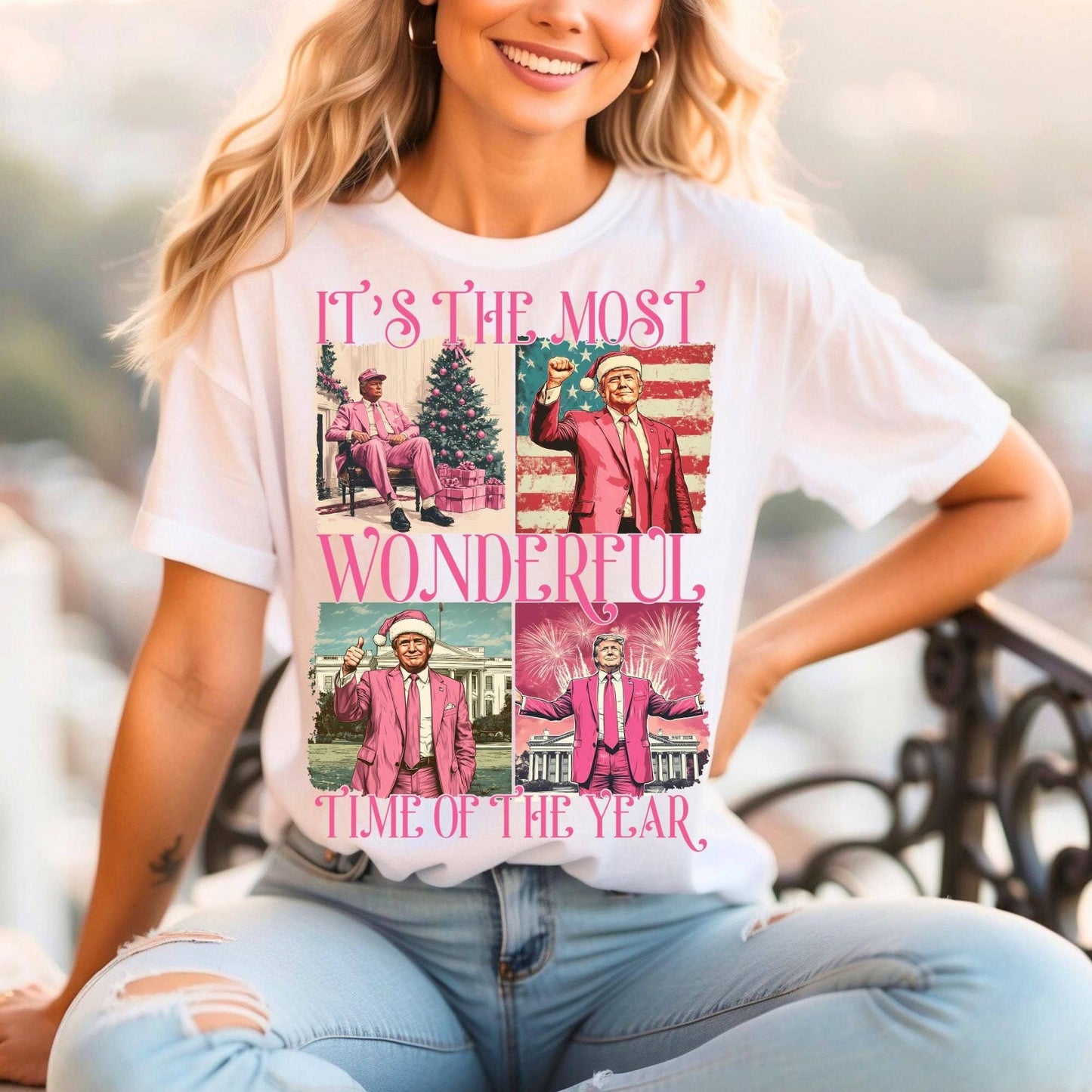 Trump Christmas Shirt, Funny Holiday Gift For 2024 Season Unisex T-shirt, Sweatshirt, Hoodie, Long Sleeve Tee - T-Shirt, Sweatshirt, Hoodie