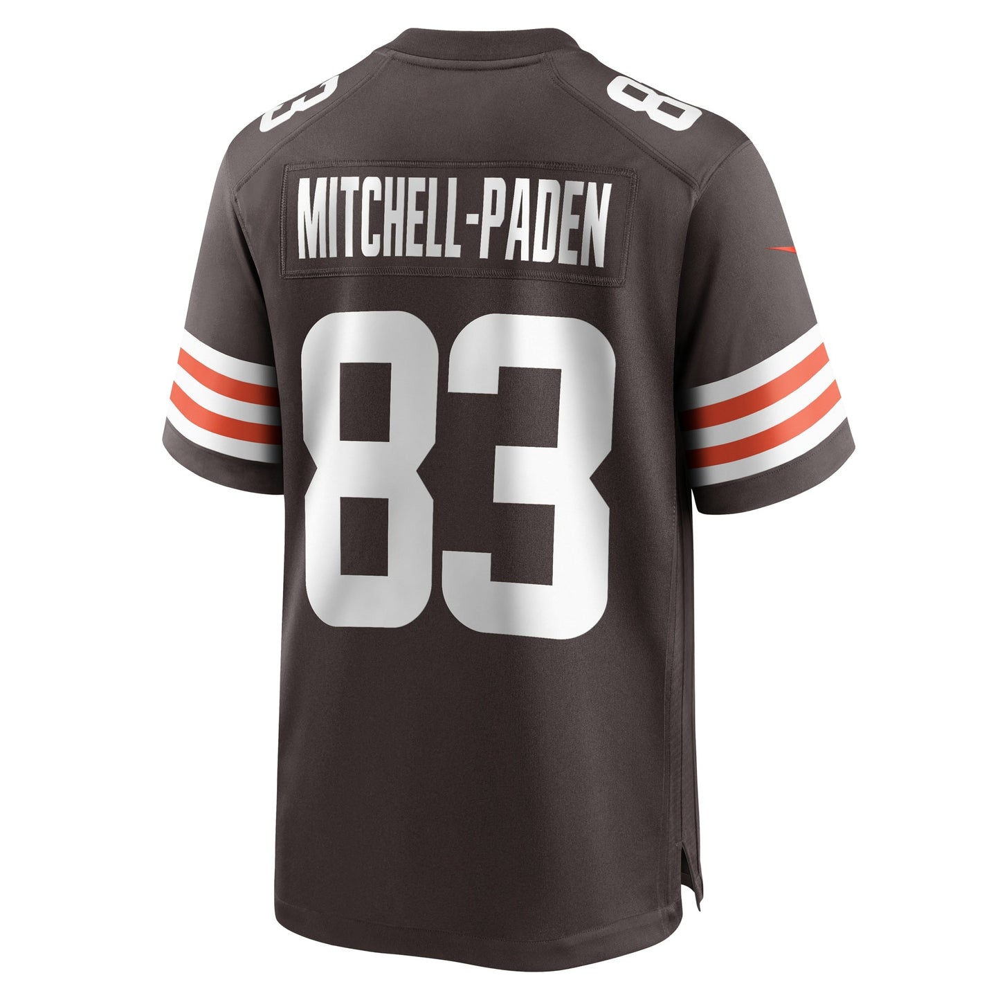 Zaire Mitchell-Paden Cleveland Browns Team Game Jersey - Brown football jersey product view 3