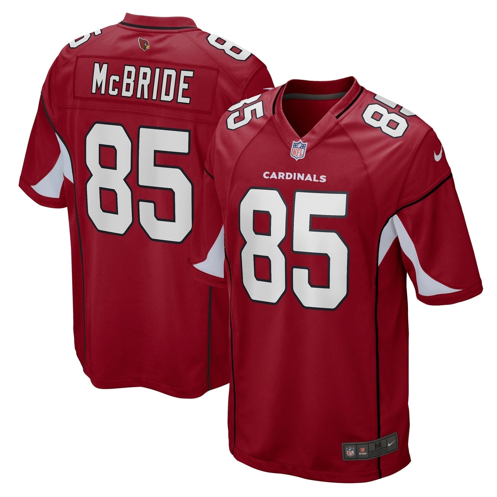 Trey McBride Arizona Cardinals Game Jersey - Cardinal football jersey product view 1