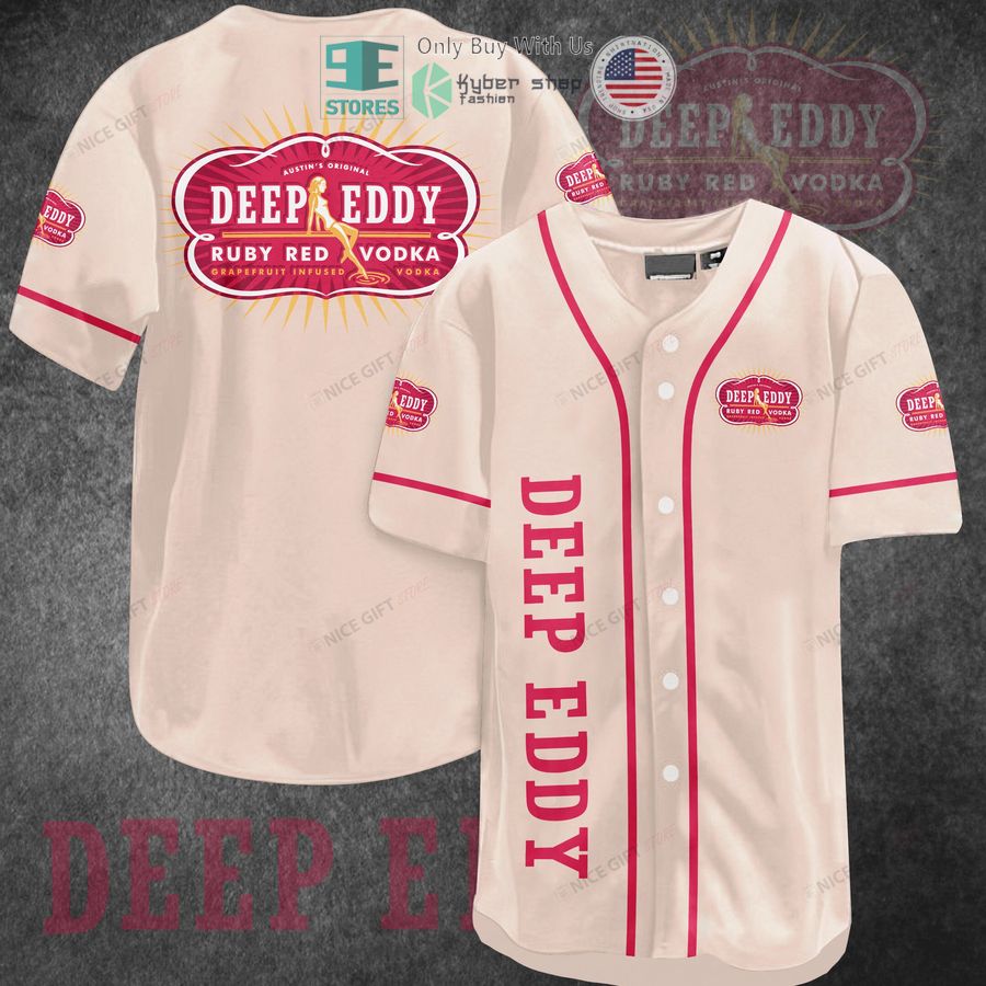 BEST Deep Eddy Ruby Red Vodka Baseball Jersey Unisex T-shirt, Sweatshirt, Hoodie, Long Sleeve Tee - T-Shirt, Sweatshirt, Hoodie