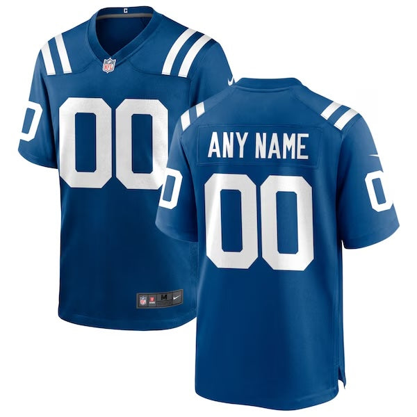 Custom Indianapolis Colts Jersey football jersey product view 1