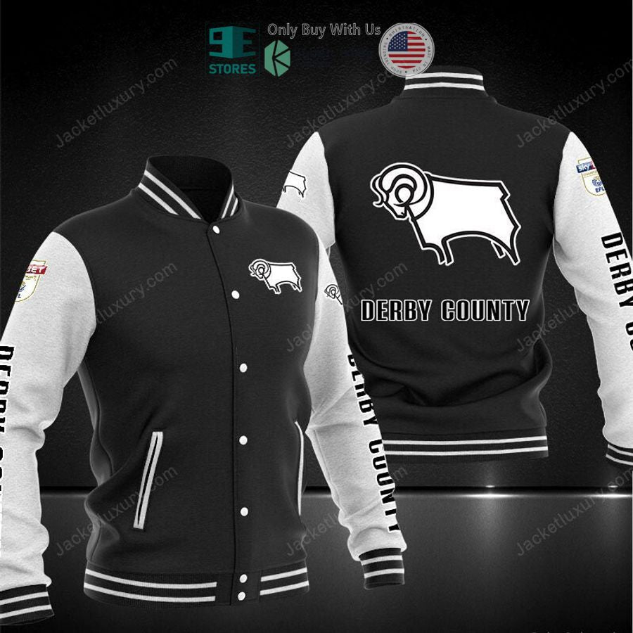 BEST Derby County Baseball Jacket Unisex T-shirt, Sweatshirt, Hoodie, Long Sleeve Tee - T-Shirt, Sweatshirt, Hoodie