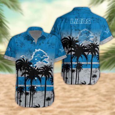 Detroit Lions Desert Sunset Hawaiian Shirt Unisex T-shirt, Sweatshirt, Hoodie, Long Sleeve Tee - T-Shirt, Sweatshirt, Hoodie