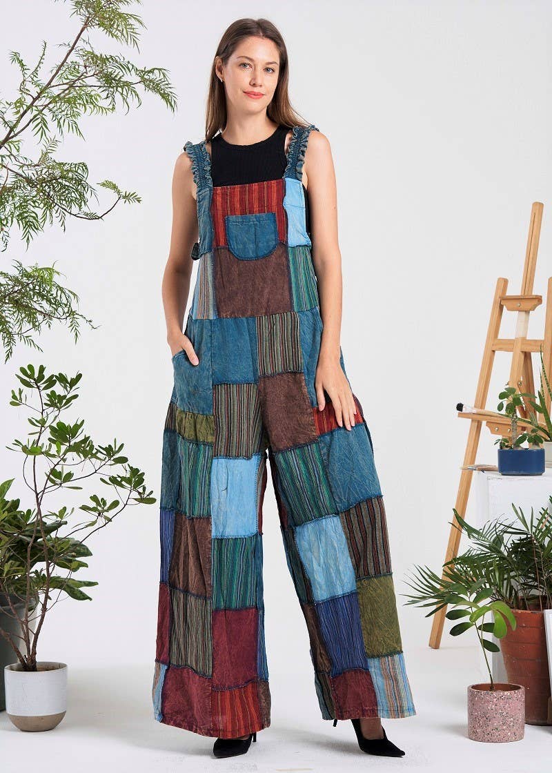 Multi-Patch Jumpsuit (KT-1395) Unisex T-shirt, Sweatshirt, Hoodie, Long Sleeve Tee - T-Shirt, Sweatshirt, Hoodie