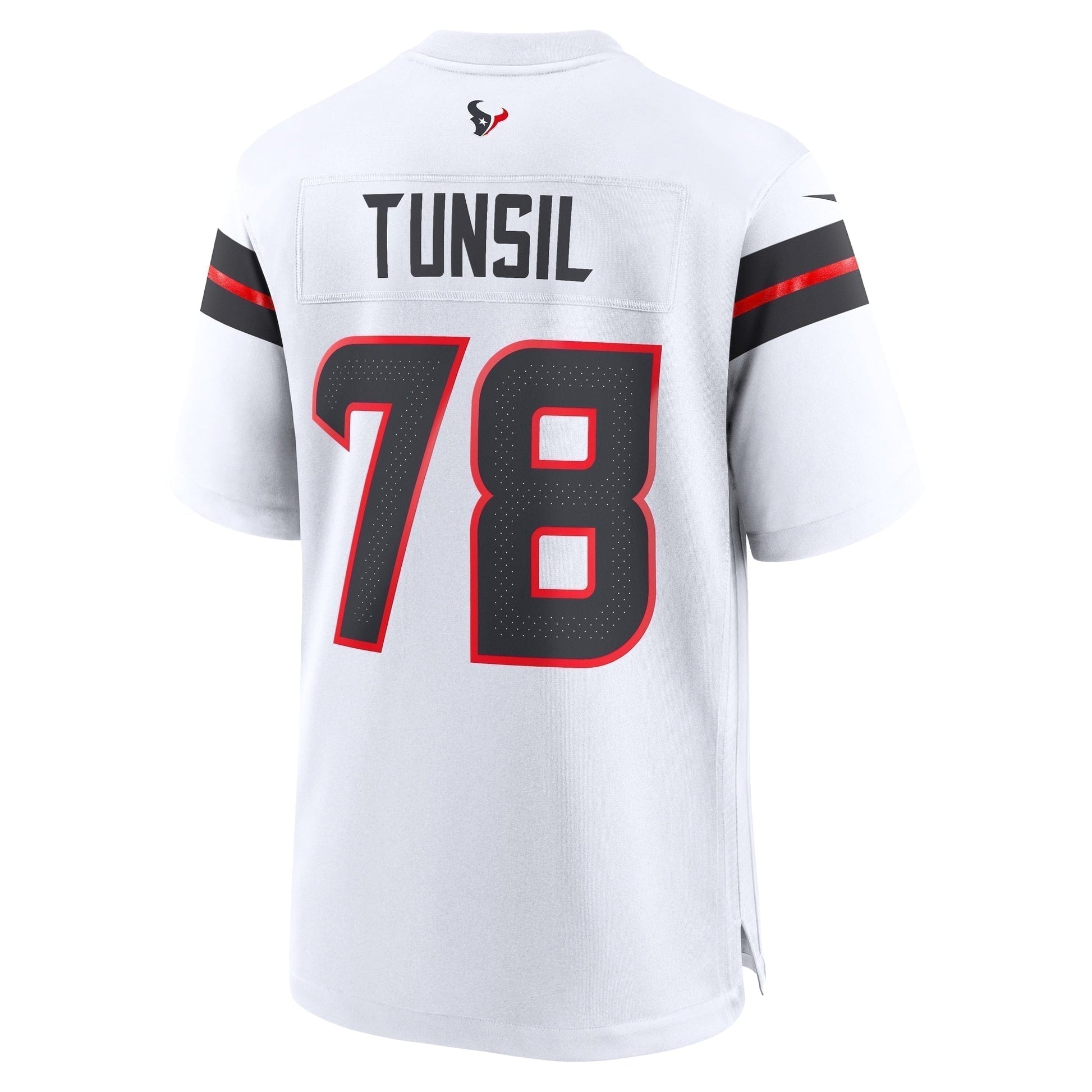 Laremy Tunsil Houston Texans Game Jersey - White football jersey product view 3